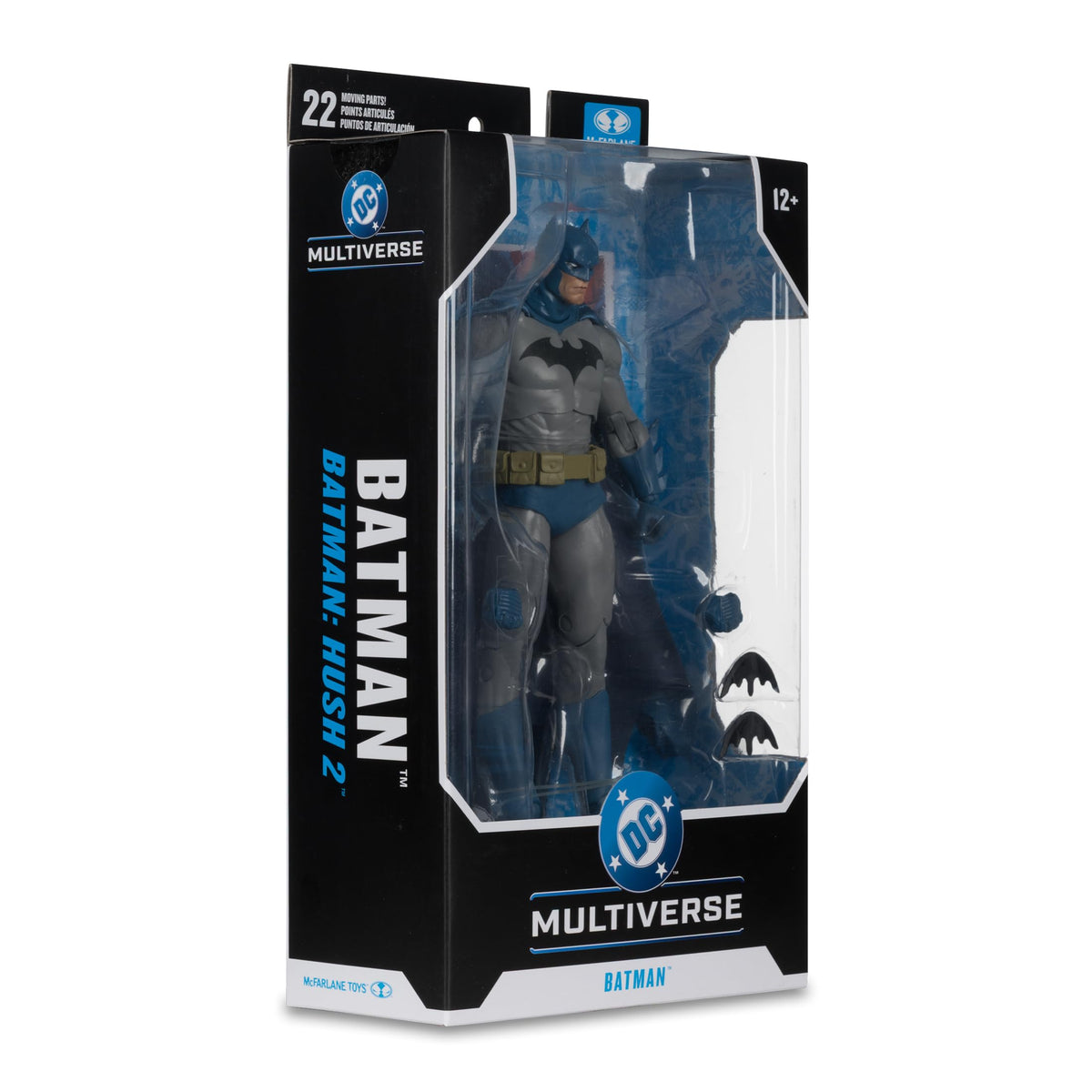 McFarlane DC Multiverse Batman Hush 2 pose-detail captures dynamic action