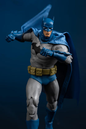 McFarlane DC Multiverse Batman Hush 2 with two batarangs enables action-ready posing