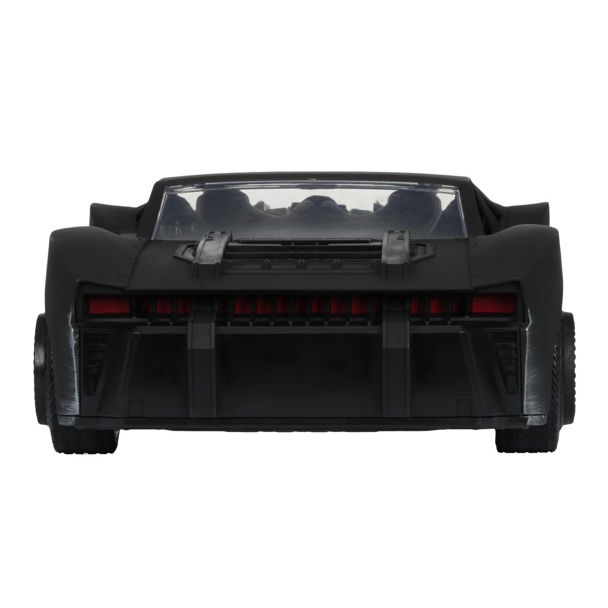 McFarlane Toys Batmobile art card features vehicle photography and biography