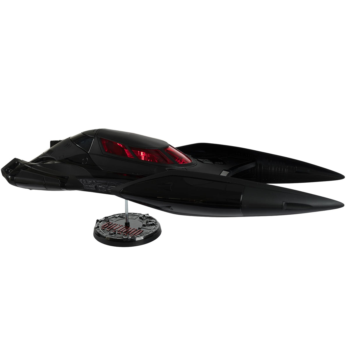 McFarlane Toys DC Multiverse Batmobile packaged with artwork for display.