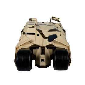 McFarlane Toys DC Multiverse Camouflage Tumbler display-ready vehicle for fan setups.