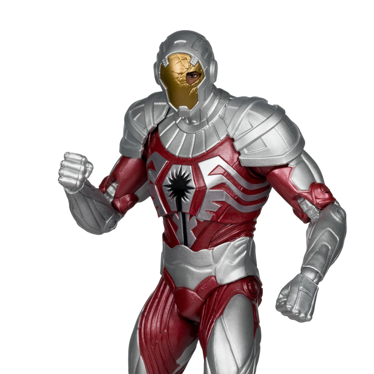 McFarlane Toys DC Multiverse Darkstars 7in alternate head for varied expressions.