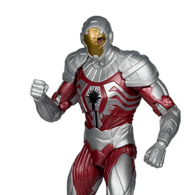McFarlane Toys DC Multiverse Darkstars 7in alternate head for varied expressions.