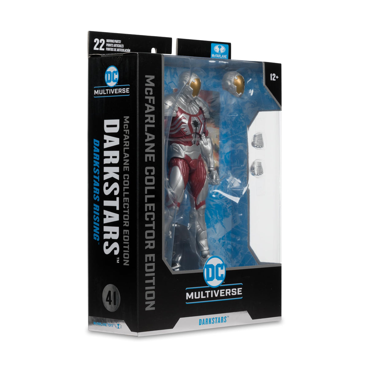 McFarlane Toys DC Multiverse Darkstars 7in art card front showcases artwork.