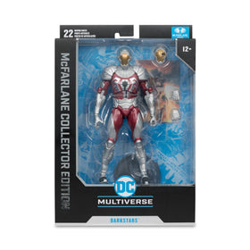 McFarlane Toys DC Multiverse Darkstars 7in display base for stable setups.