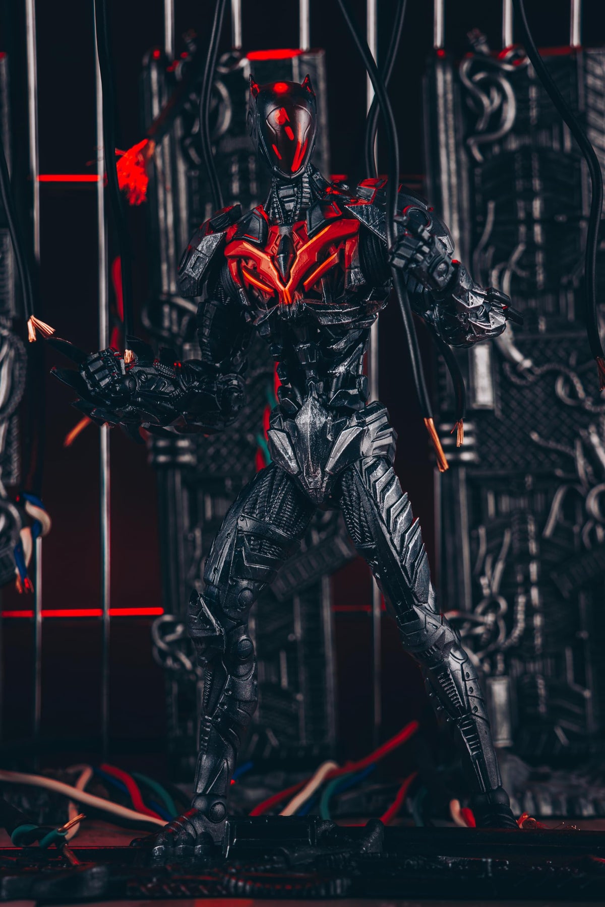 McFarlane Toys Failsafe Mega Figure articulation detail enables dynamic poses for photos.