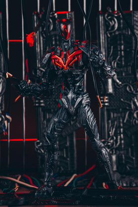McFarlane Toys Failsafe Mega Figure articulation detail enables dynamic poses for photos.