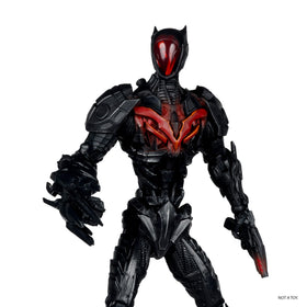 McFarlane Toys Failsafe Mega Figure weapon accessory enhances storytelling on display.