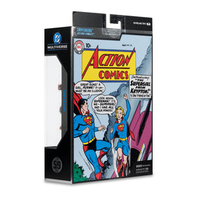 McFarlane Toys DC Multiverse Supergirl art card with biography