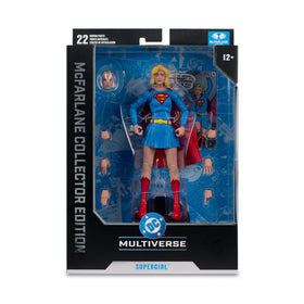 McFarlane Toys Supergirl swappable face for different expressions