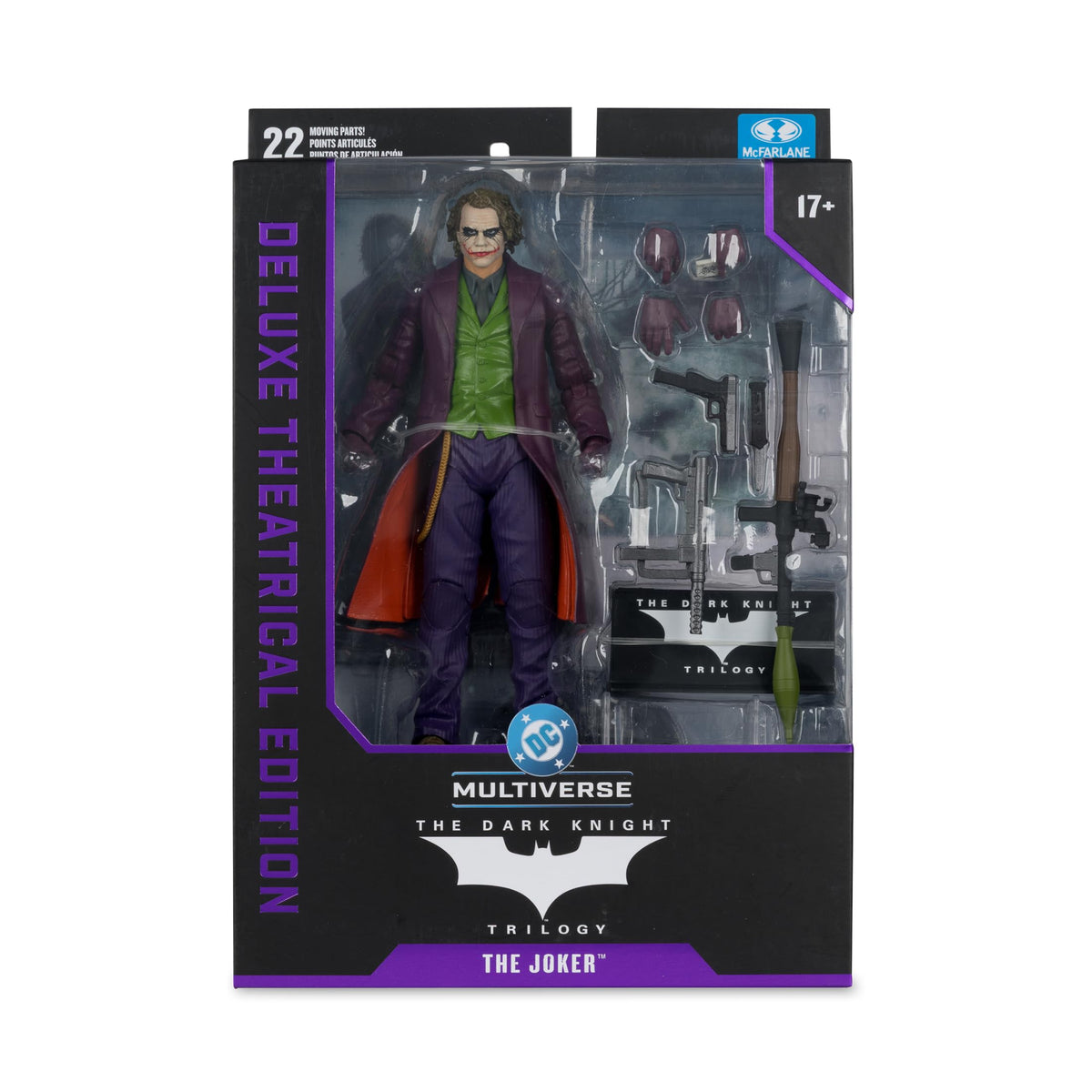 McFarlane Toys The Joker art card with art and biography
