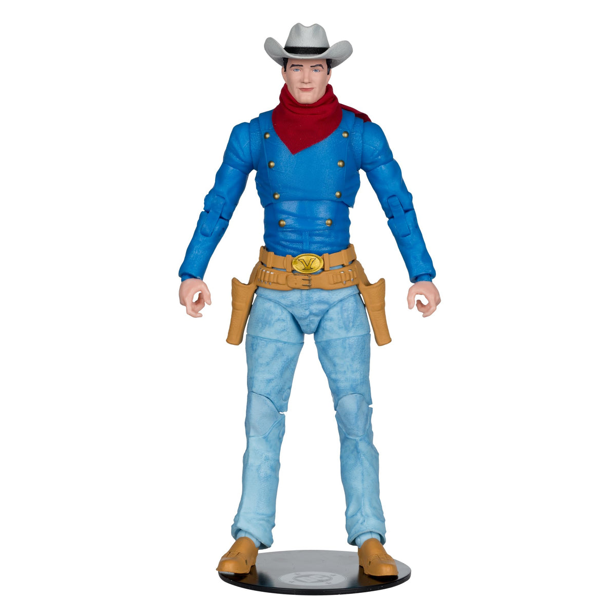 McFarlane Toys Vigilante accessories offer ready display options with belt, holster, and revolvers