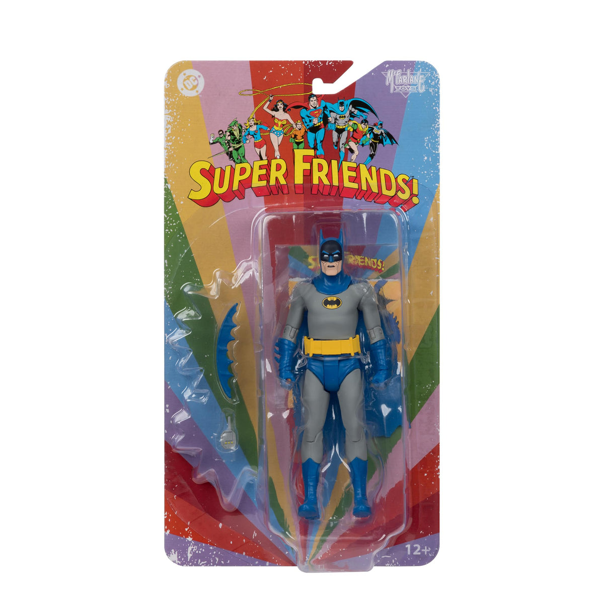 McFarlane Toys DC Retro Bizarro Batman includes Justice League Radio accessory