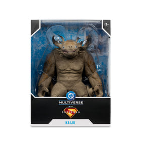 Package-ready Kaiju collection option with DC Multiverse tie-in