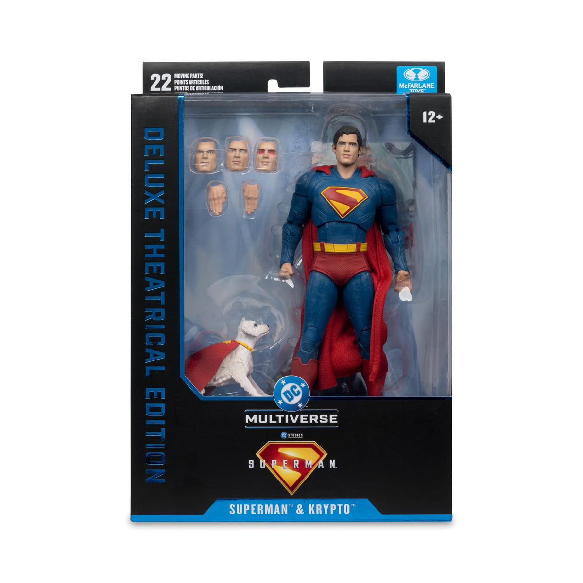 McFarlane Toys DC Theatrical cape with wired detail for dramatic poses