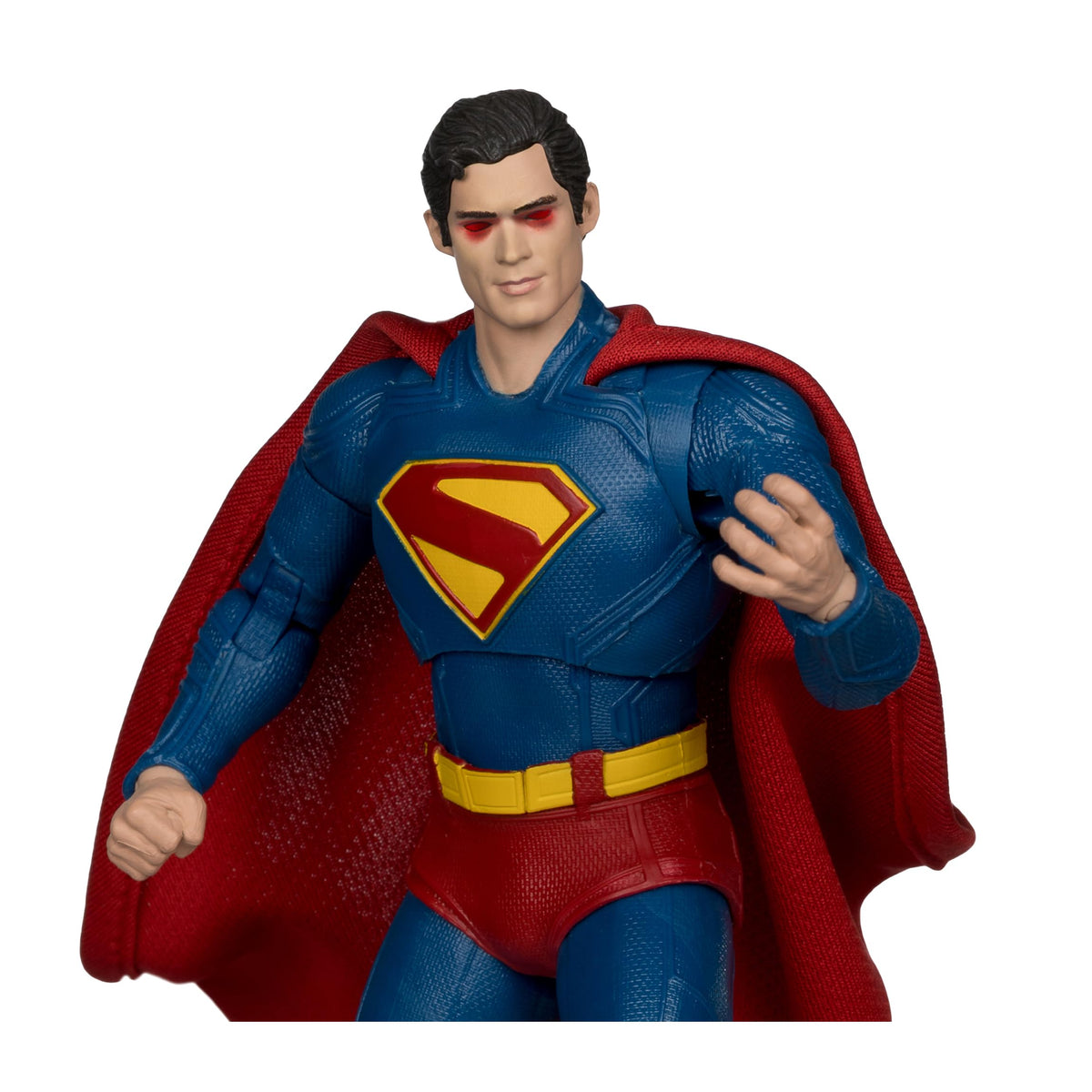 McFarlane Toys Superman with Krypto three alternate faces for expression