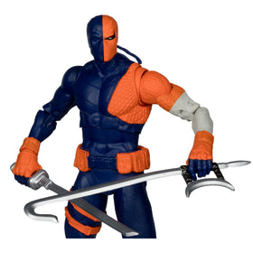 Deathstroke weapons set enhances action displays and shelf setups