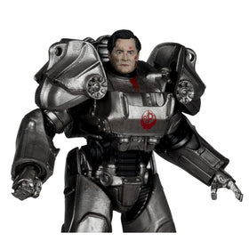 McFarlane Toys Fallout Hank MacLean figure pose-ready with ultra articulation.
