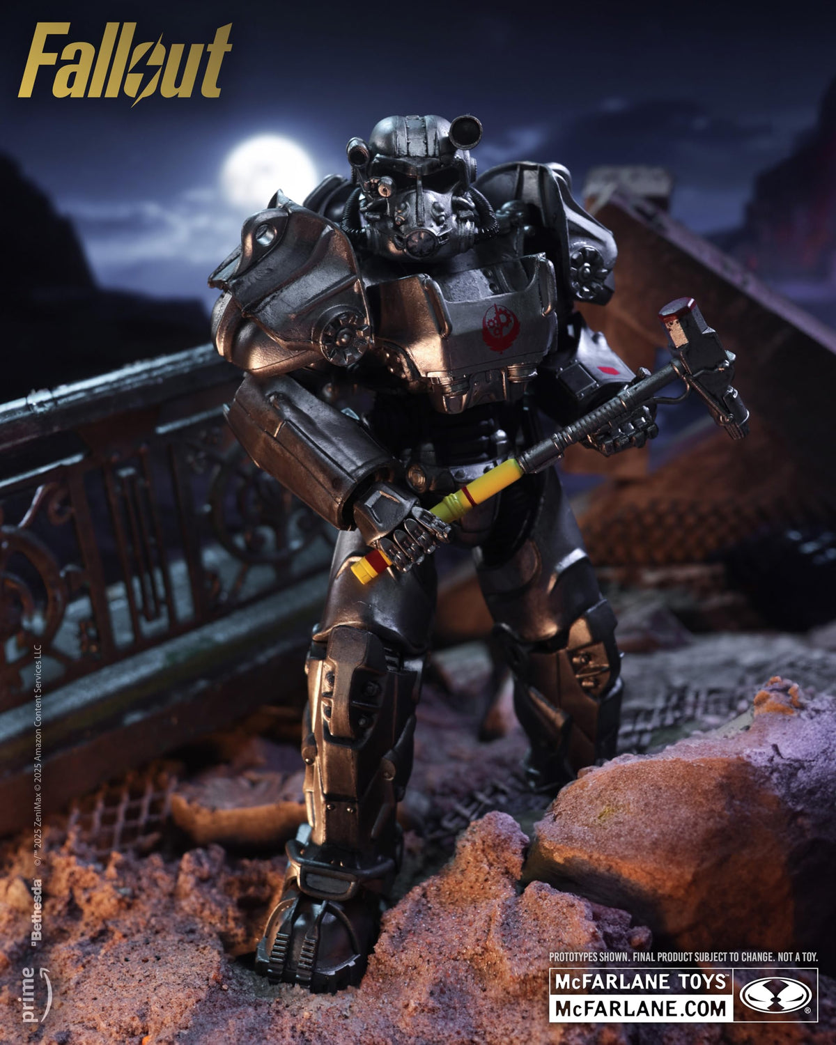 McFarlane Fallout Maximus alternate head for customizable expression