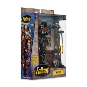 McFarlane Fallout Maximus art card with art and bio
