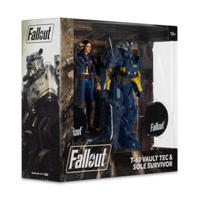 McFarlane Toys Fallout 4 7-inch figures dominate shelf presence.