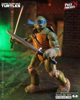 McFarlane Toys Leonardo Page Punchers katana set enhances poseability and play options