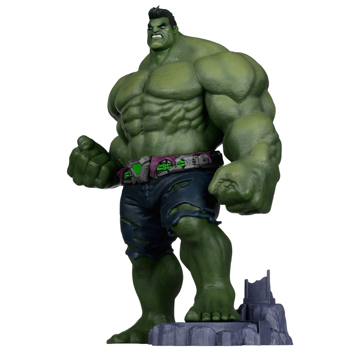 McFarlane Toys Marvel Rivals Hulk 1:6-scale figure on a detailed display base for dramatic shelves