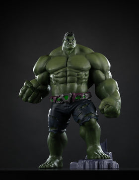 McFarlane Toys Marvel Rivals Hulk environmental base highlights cinematic battle-ready backdrop
