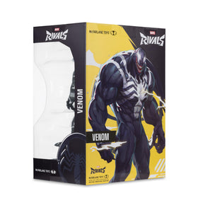 Backdrop scene for cinematic shelf showcase with Venom