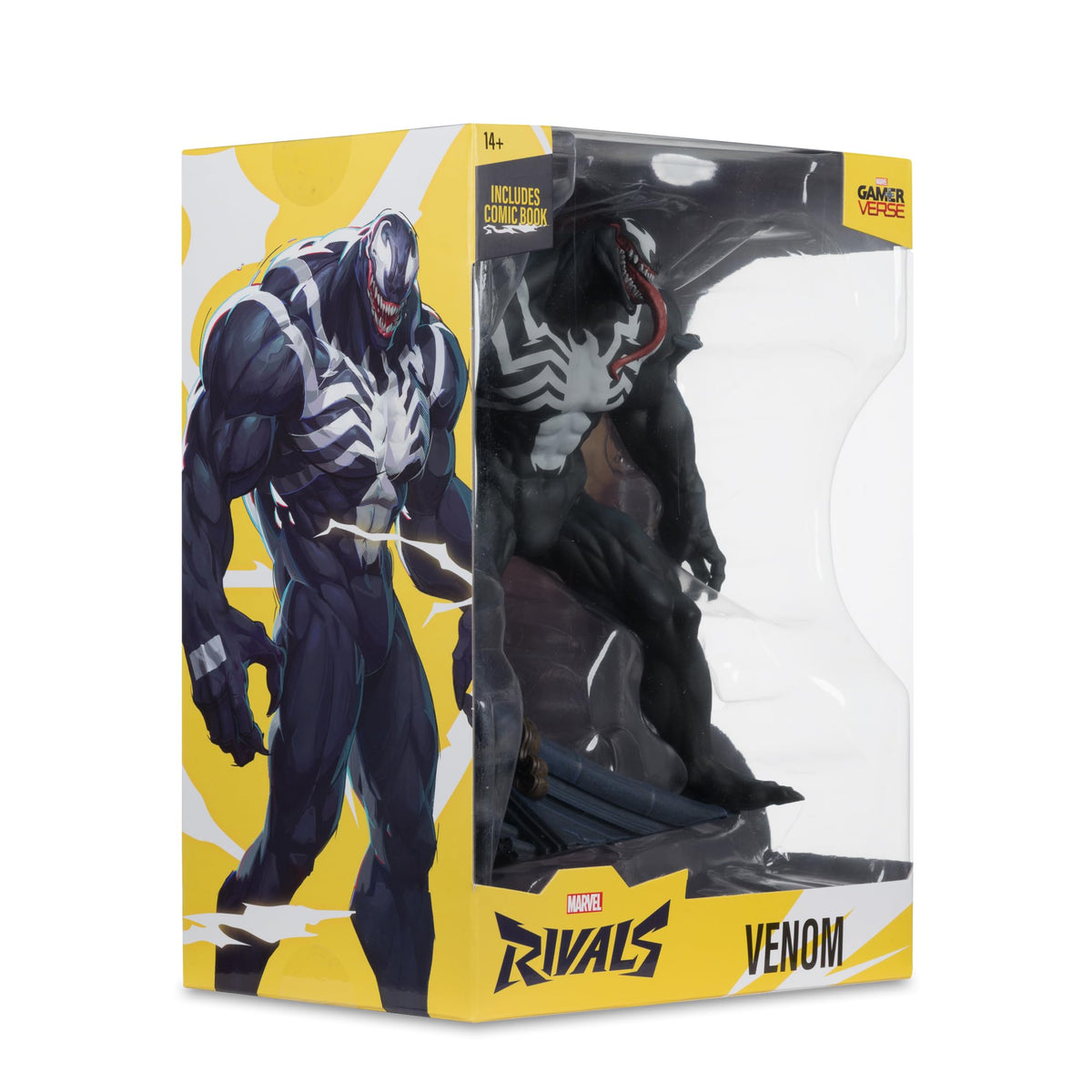 Venom figure ready for display, ideal for collectors
