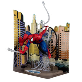 McFarlane Toys Spider-Man 1:6 scale figure on scene base for display.