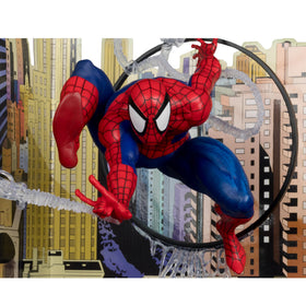 McFarlane Spider-Man Amazing Spider-Man 301 cover art for display.