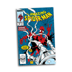 McFarlane Spider-Man environmental base adds dynamic posing options.