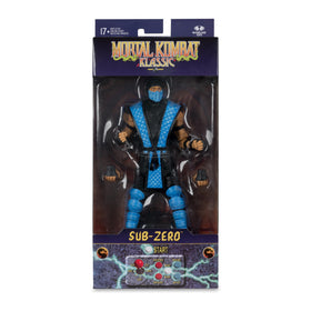 McFarlane Toys Sub-Zero comes with two extra hands for variety