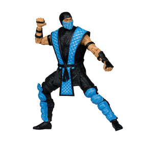 McFarlane Toys Sub-Zero figure portrait with detailed sculpt for display