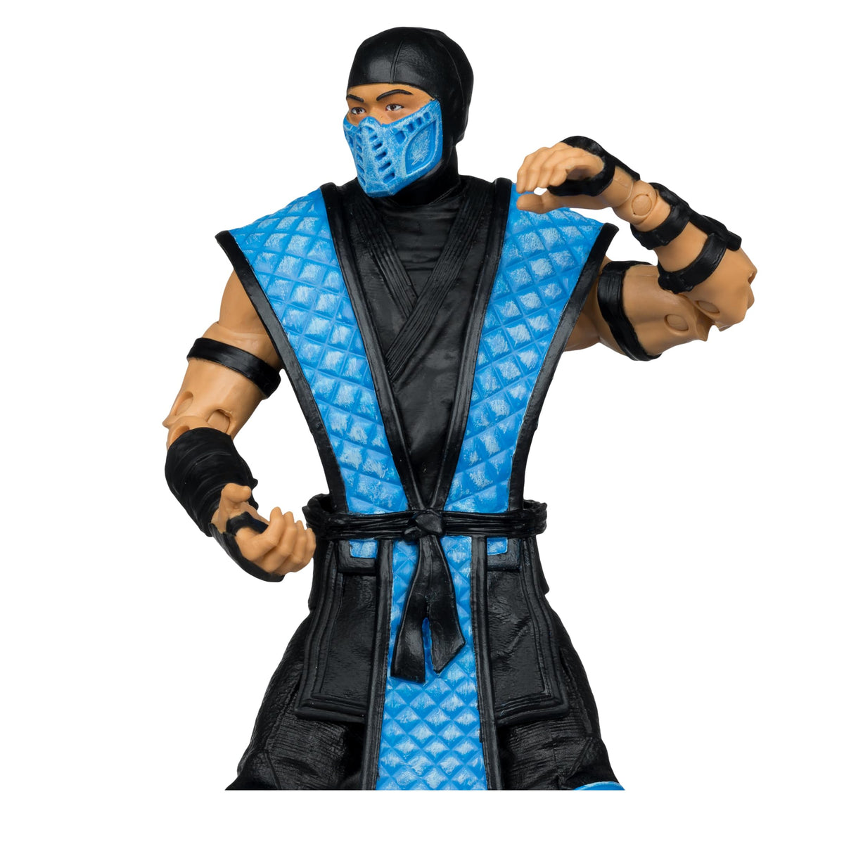McFarlane Toys Sub-Zero pose-ability shows versatile posing options