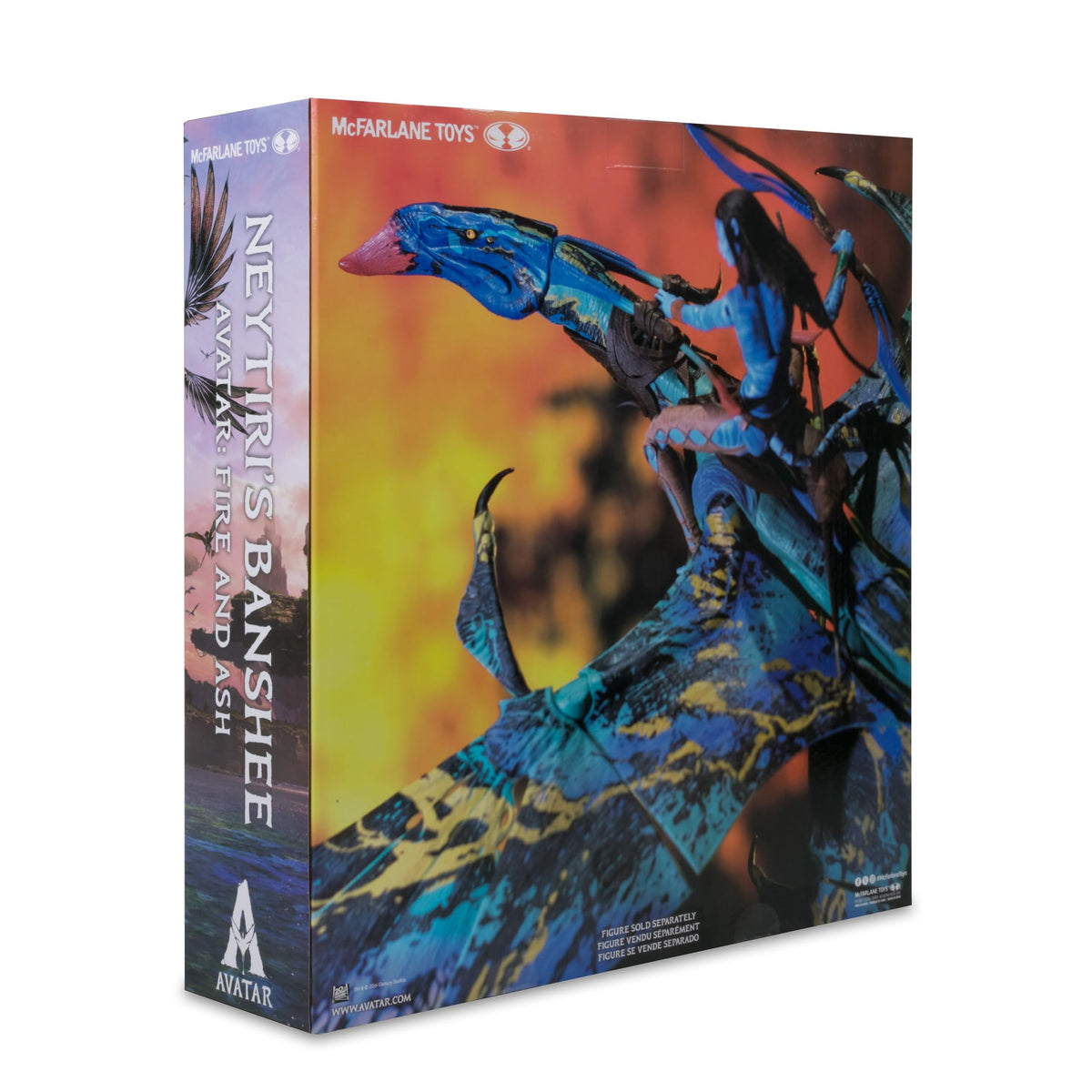Neytiri banshee window box packaging highlights collectible presentation