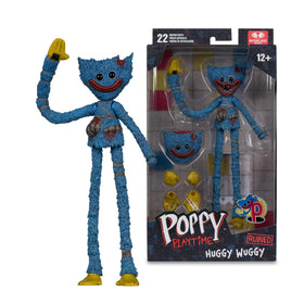 McFarlane Toys Huggy Wuggy Ruined base connects to other figures.