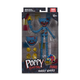 McFarlane Toys Huggy Wuggy Ruined detailed paint on a 7" figure.