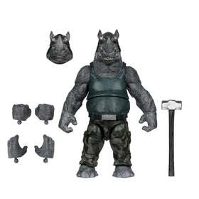 McFarlane Toys Rocksteady 5in figure in dynamic pose for display and photography