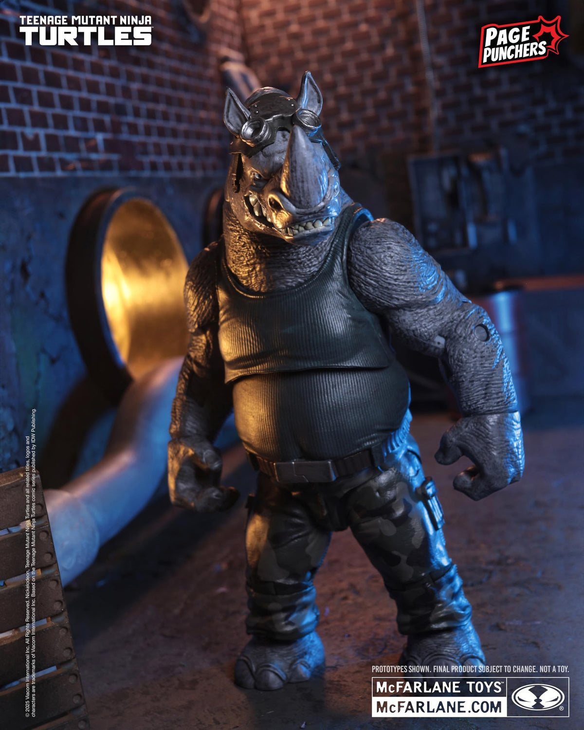 Rocksteady alternate head portrait adds expressive posing options for display scenes