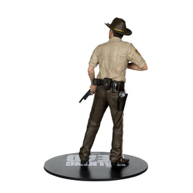 10-inch height plus base provides balanced museum-style presence
