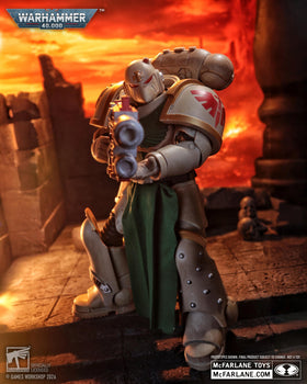 Alternate head option for dynamic posing on Sternguard Veteran