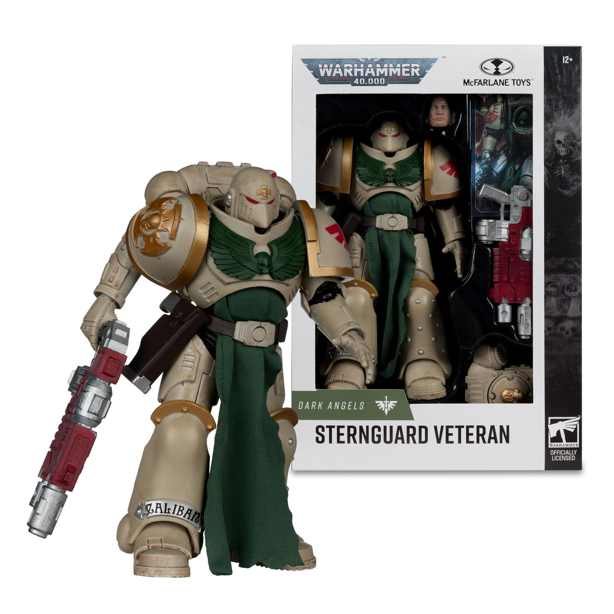 Sternguard Veteran Power Pack removable to enhance poseability