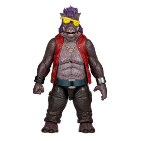 McFarlane Turtles Bebop weapon included for action setups.