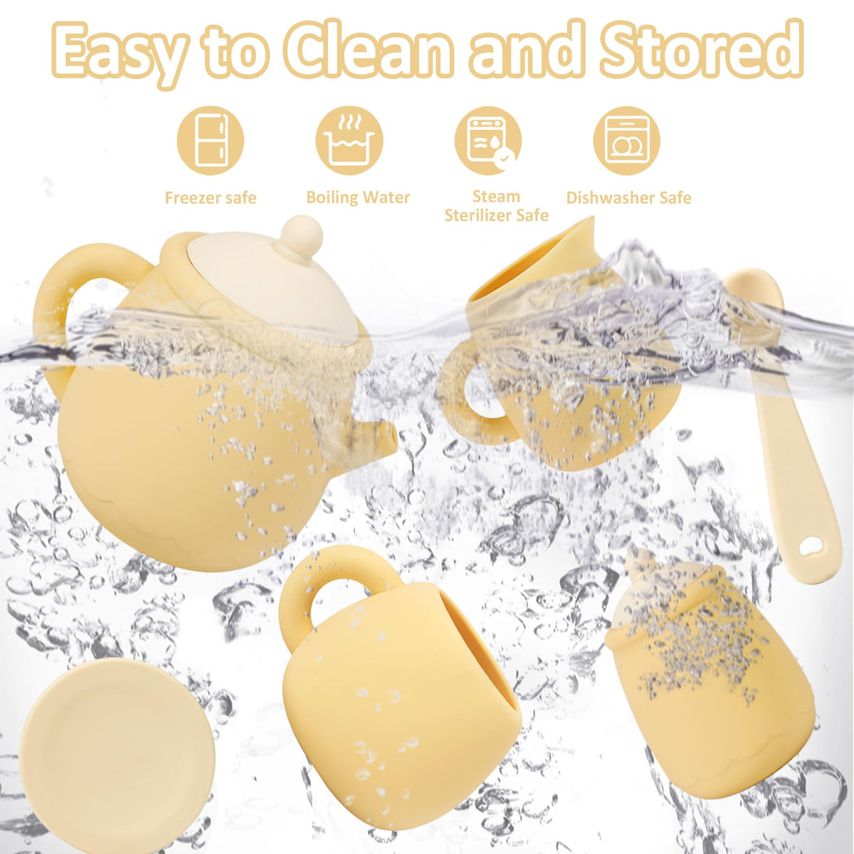 MCGMITT close-up shows BPA-free silicone material and smooth texture