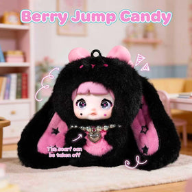 Mckkymi Nommi bunny ear design, swirl cream accents highlighting whimsical dessert-inspired charm.