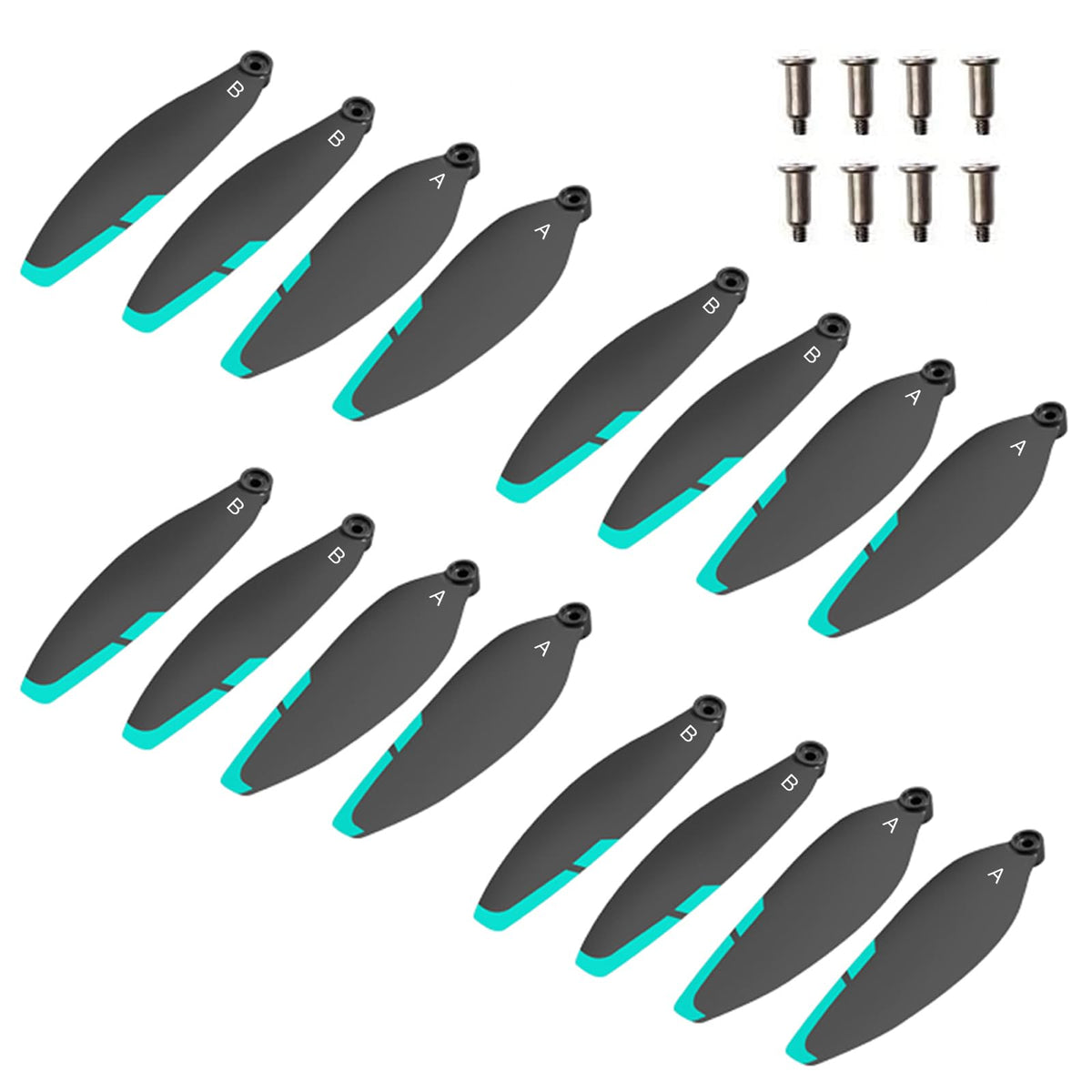 Mcokoe S159/HK99 foldable propellers for secure fit and stable flight.