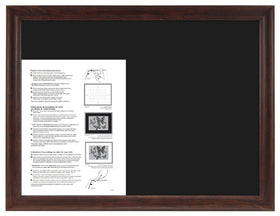 MCS Puzzle Frame with clear front protects finished puzzle from dust.