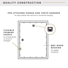 MCS two-sided background sheet with black and white options